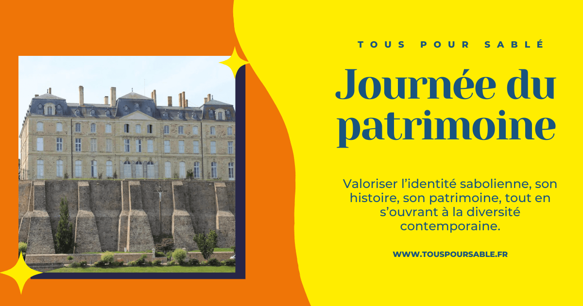 journée du PATRIMOINE Sablé Sur Sarthe